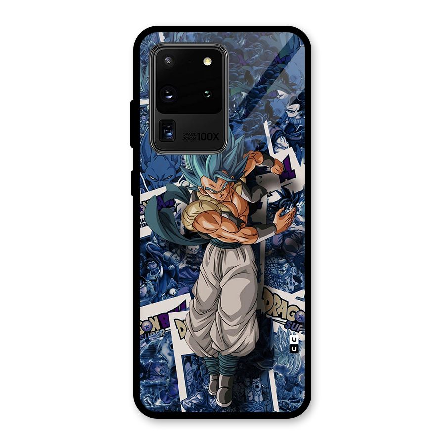 Gogeta Stance Glass Back Case for Galaxy S20 Ultra