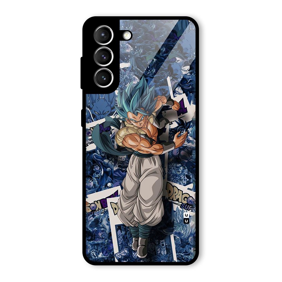Gogeta Stance Glass Back Case for Galaxy S21 5G