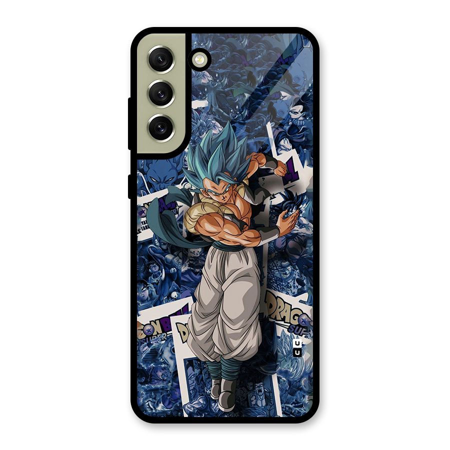 Gogeta Stance Glass Back Case for Galaxy S21 FE 5G