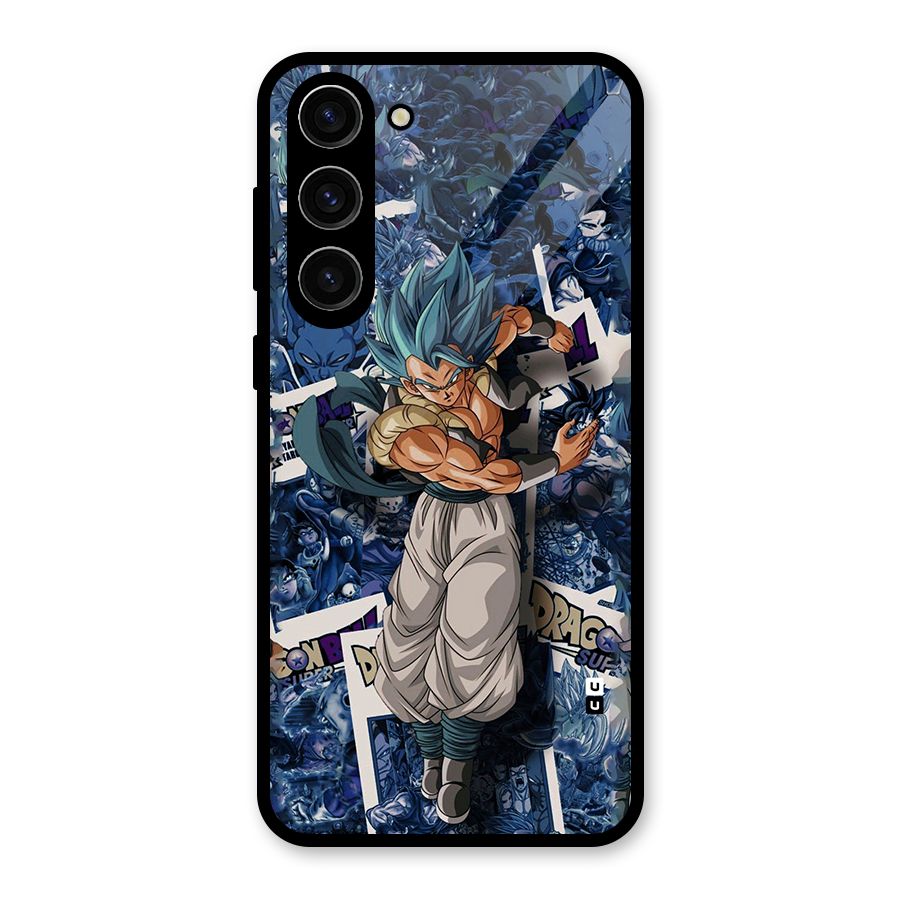 Gogeta Stance Glass Back Case for Galaxy S23 Plus