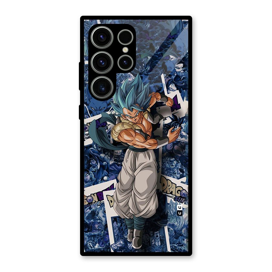 Gogeta Stance Glass Back Case for Galaxy S23 Ultra