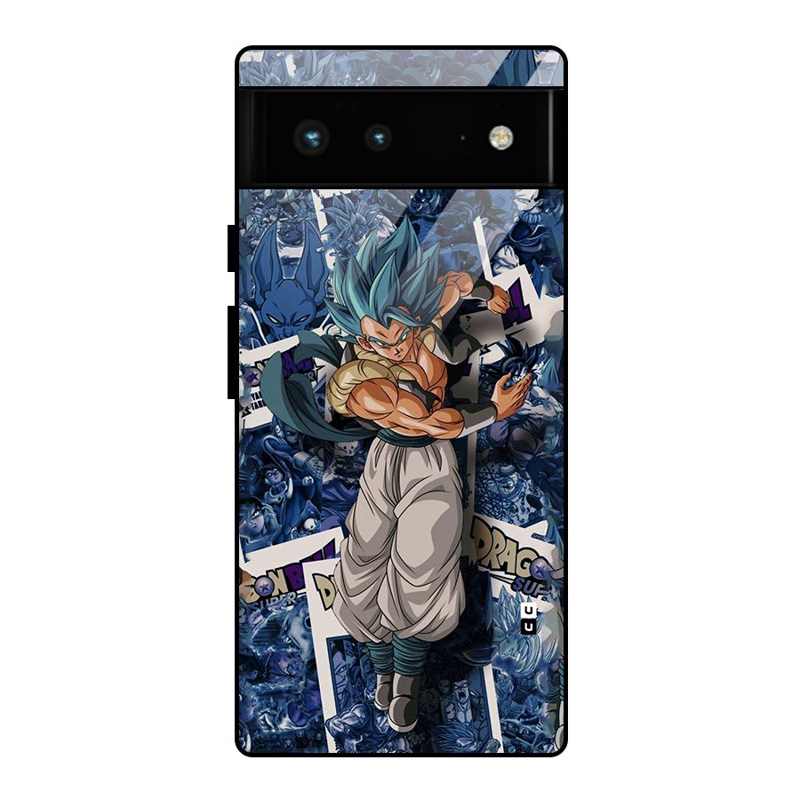 Gogeta Stance Glass Back Case for Google Pixel 6