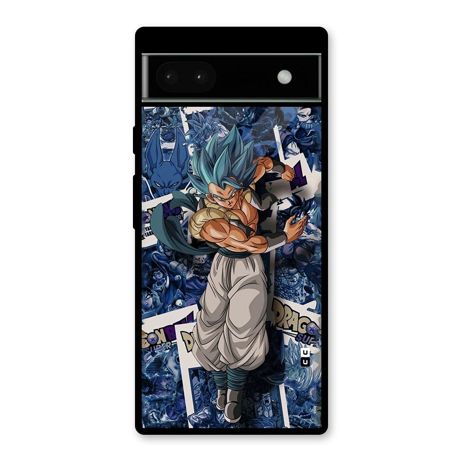 Gogeta Stance Glass Back Case for Google Pixel 6a