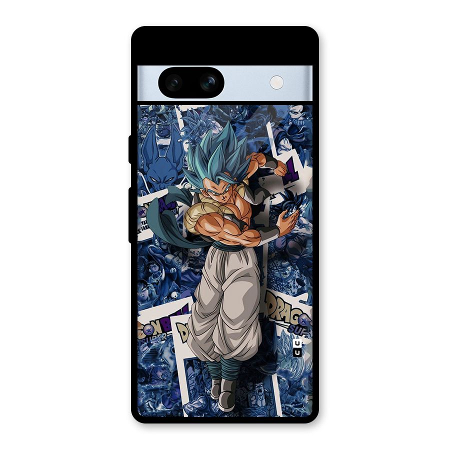 Gogeta Stance Glass Back Case for Google Pixel 7a