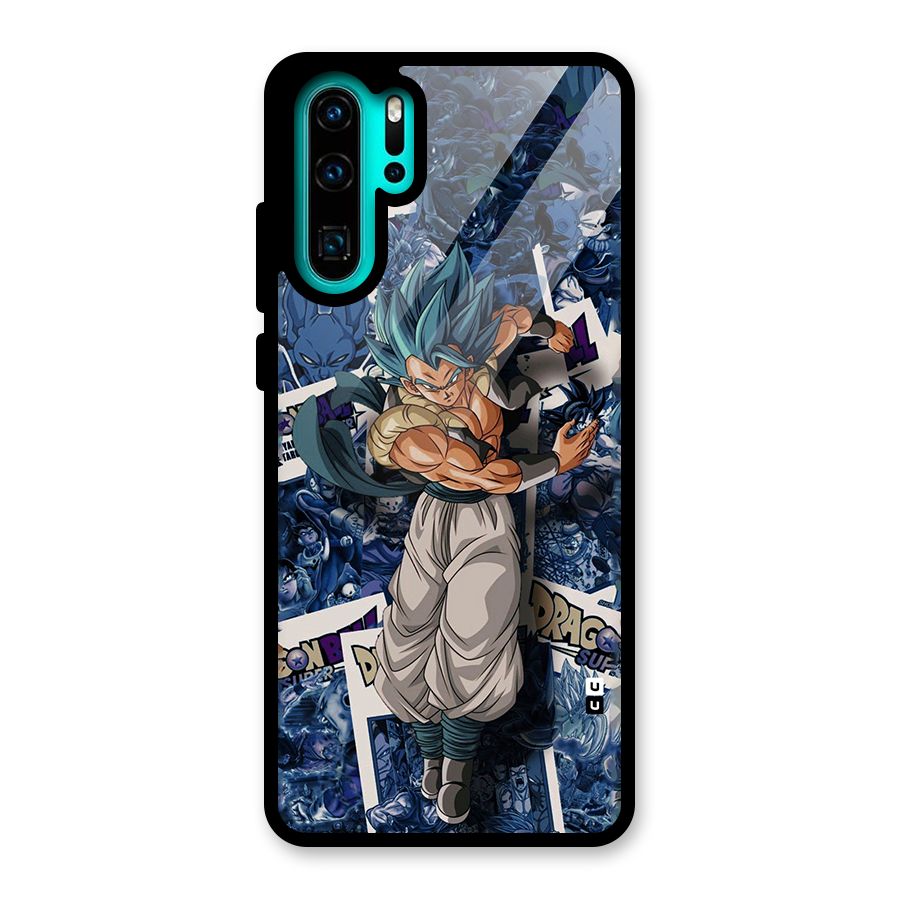 Gogeta Stance Glass Back Case for Huawei P30 Pro