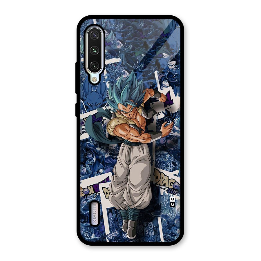 Gogeta Stance Glass Back Case for Mi A3