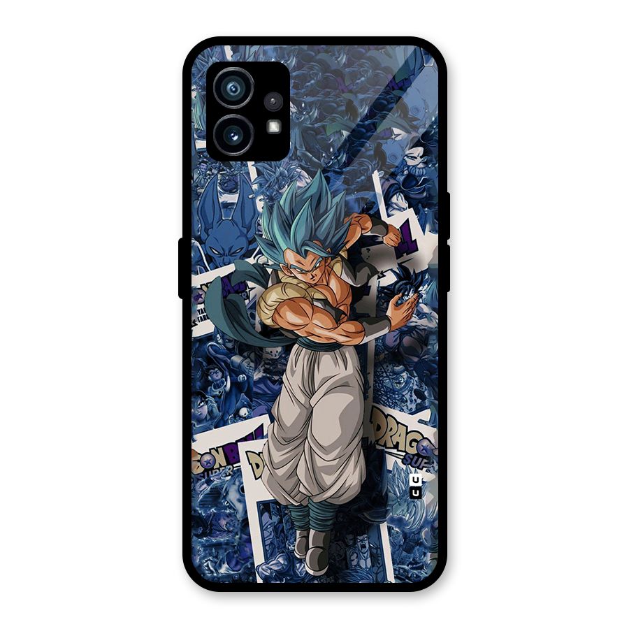 Gogeta Stance Glass Back Case for Nothing Phone 1