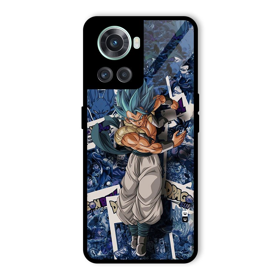 Gogeta Stance Glass Back Case for OnePlus 10R