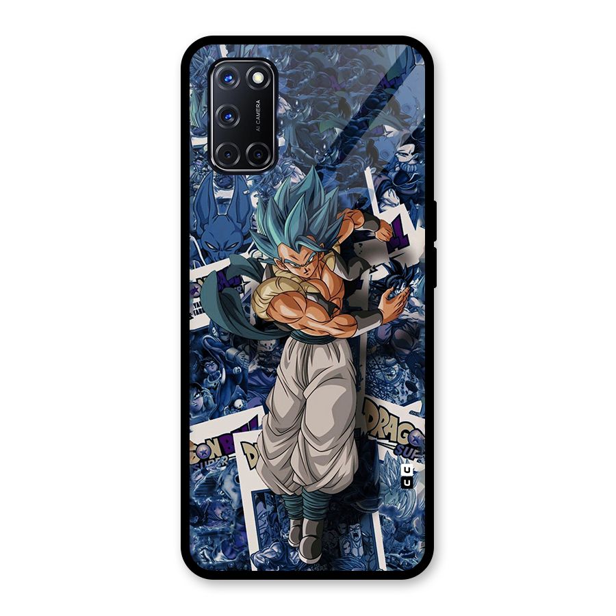 Gogeta Stance Glass Back Case for Oppo A52