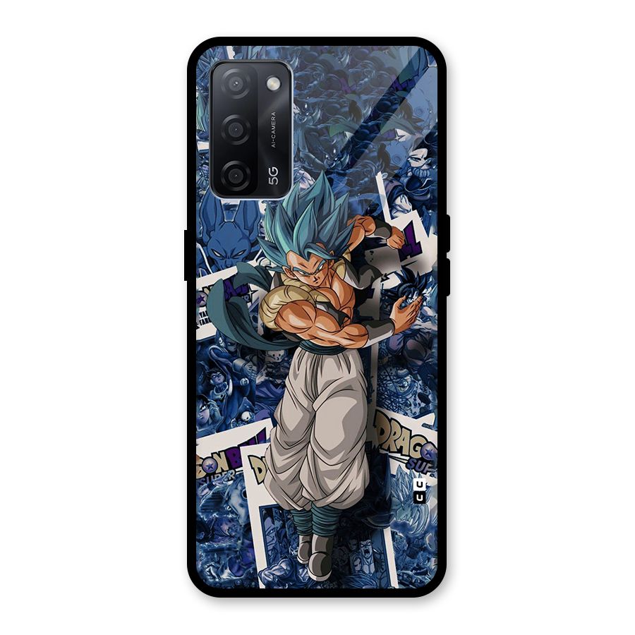 Gogeta Stance Glass Back Case for Oppo A53s 5G