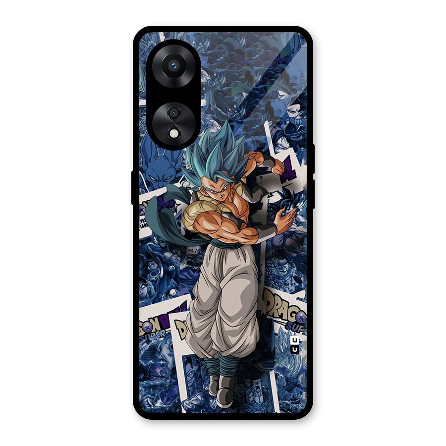 Gogeta Stance Glass Back Case for Oppo A78