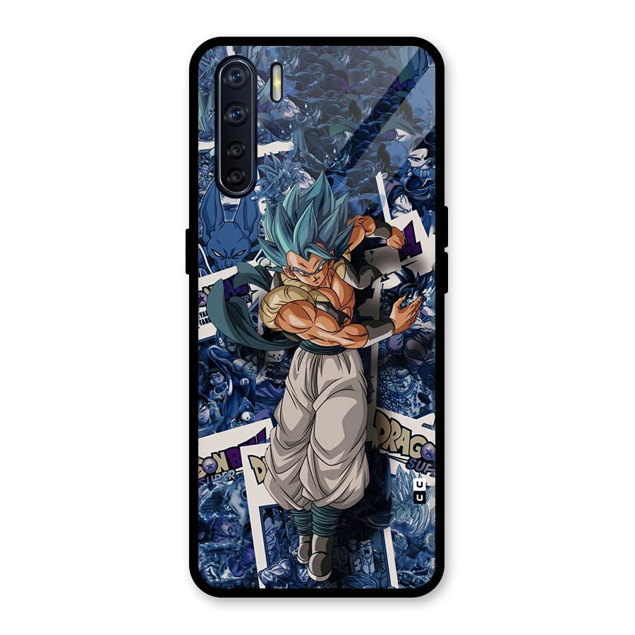Gogeta Stance Glass Back Case for Oppo F15