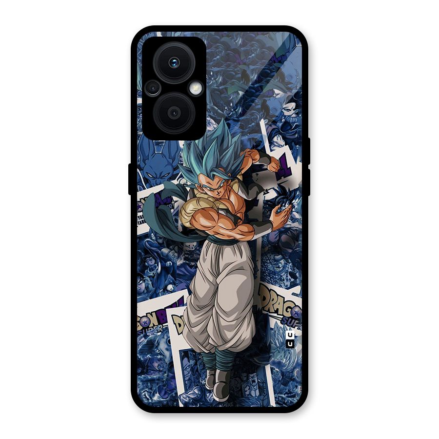 Gogeta Stance Glass Back Case for Oppo F21s Pro 5G