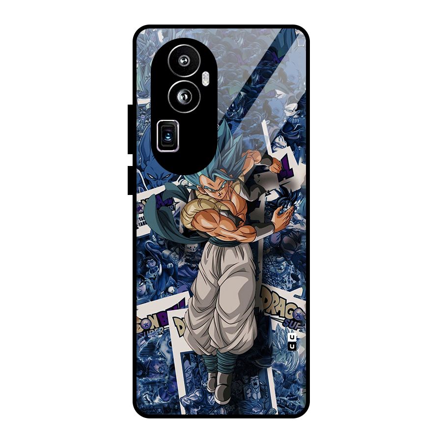 Gogeta Stance Glass Back Case for Oppo Reno10 Pro Plus