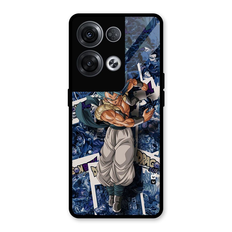 Gogeta Stance Glass Back Case for Oppo Reno8 Pro 5G