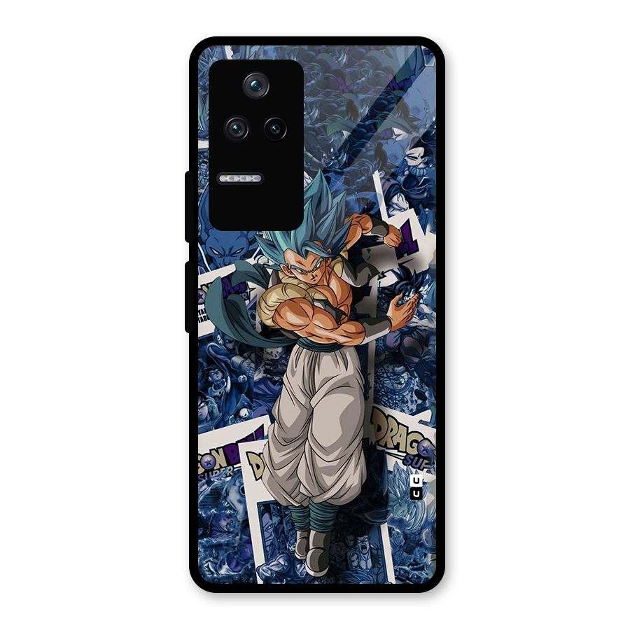 Gogeta Stance Glass Back Case for Poco F4 5G