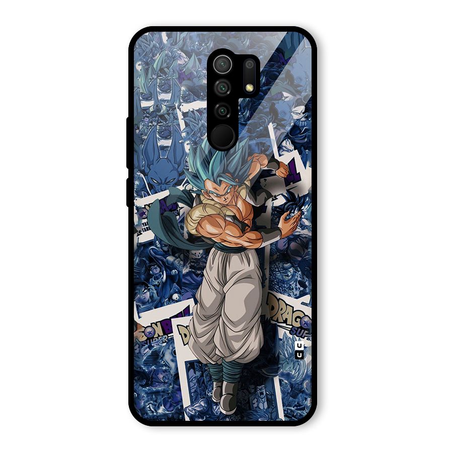 Gogeta Stance Glass Back Case for Poco M2