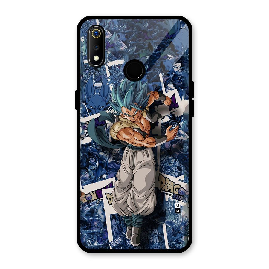 Gogeta Stance Glass Back Case for Realme 3i