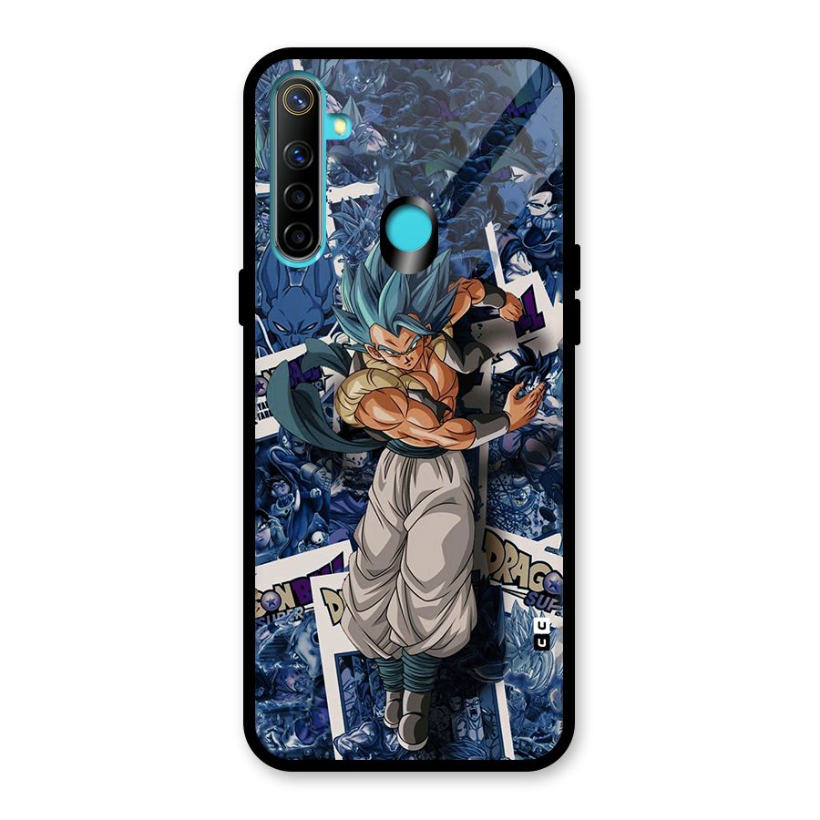 Gogeta Stance Glass Back Case for Realme 5