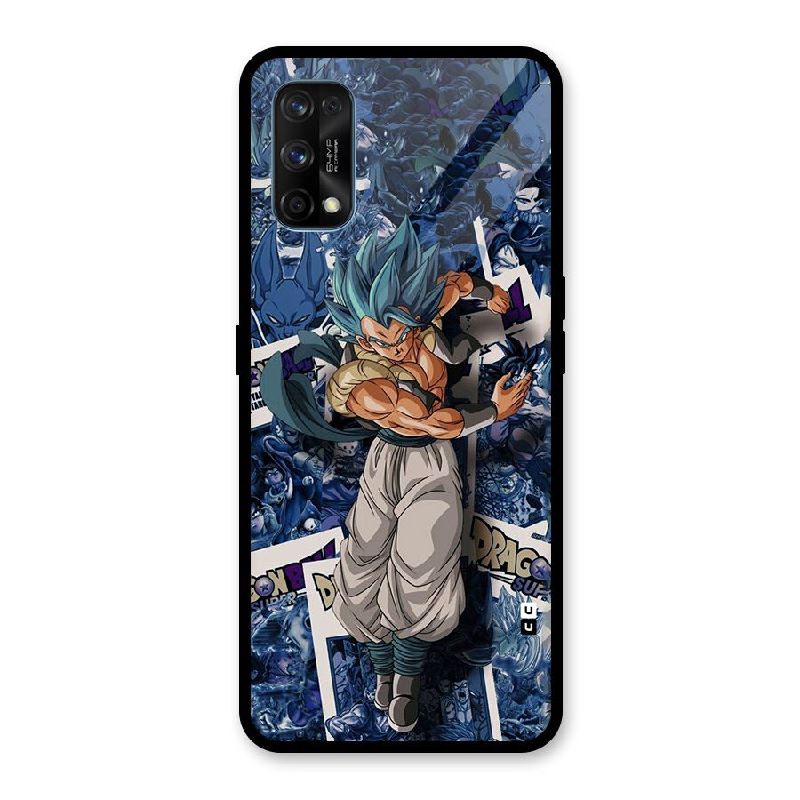 Gogeta Stance Glass Back Case for Realme 7 Pro