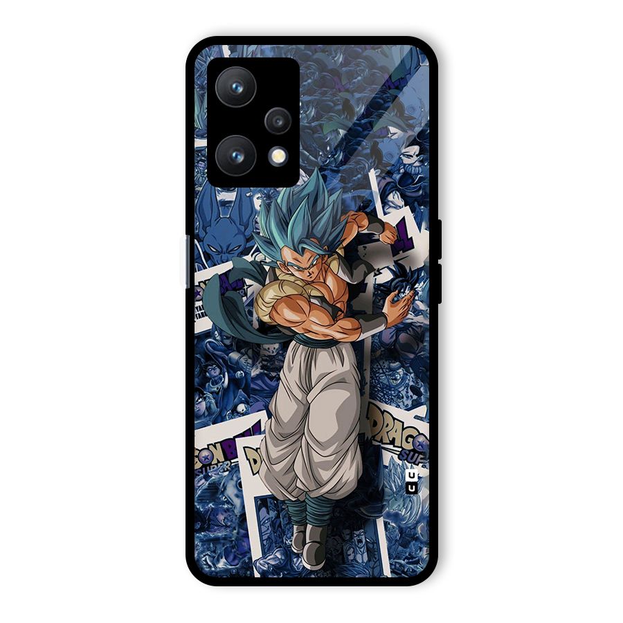 Gogeta Stance Glass Back Case for Realme 9 Pro 5G