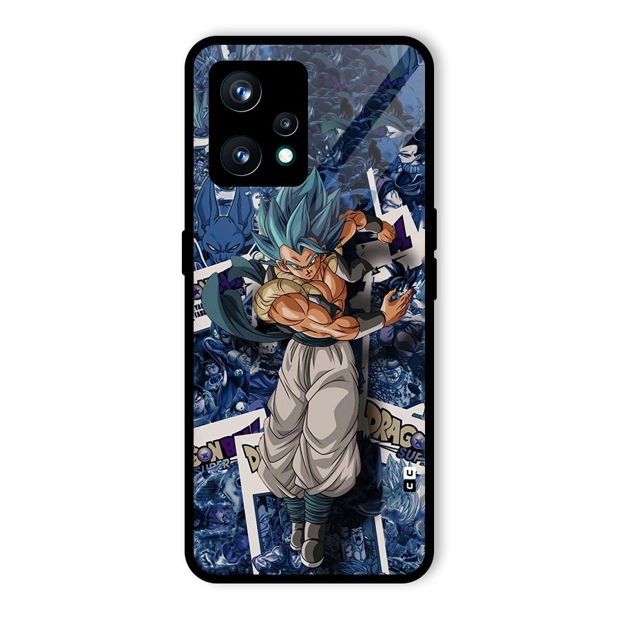 Gogeta Stance Glass Back Case for Realme 9 Pro Plus 5G
