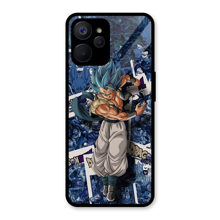 Gogeta Stance Glass Back Case for Realme 9i 5G