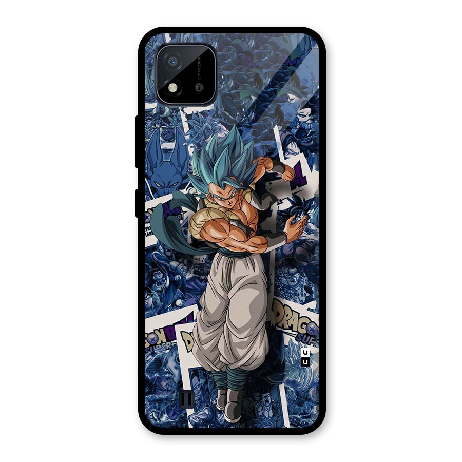Gogeta Stance Glass Back Case for Realme C11 2021