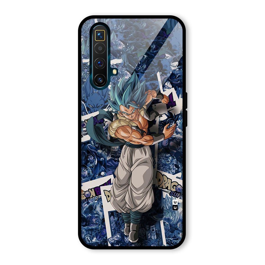 Gogeta Stance Glass Back Case for Realme X3 SuperZoom