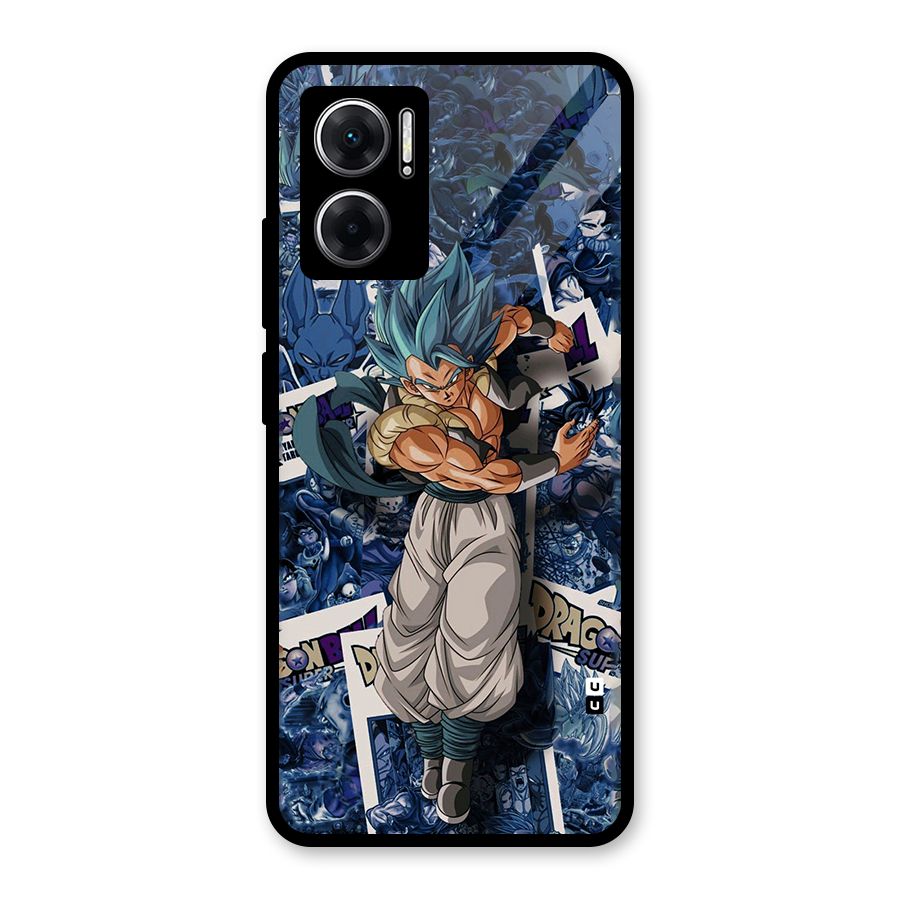 Gogeta Stance Glass Back Case for Redmi 11 Prime 5G
