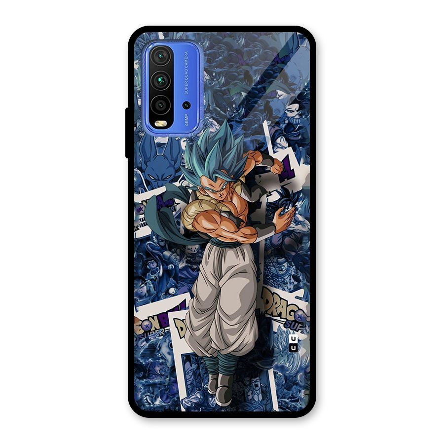 Gogeta Stance Glass Back Case for Redmi 9 Power