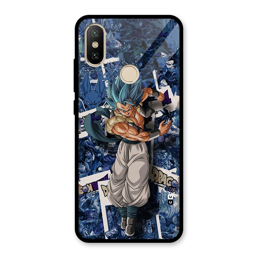Gogeta Stance Glass Back Case for Redmi A2