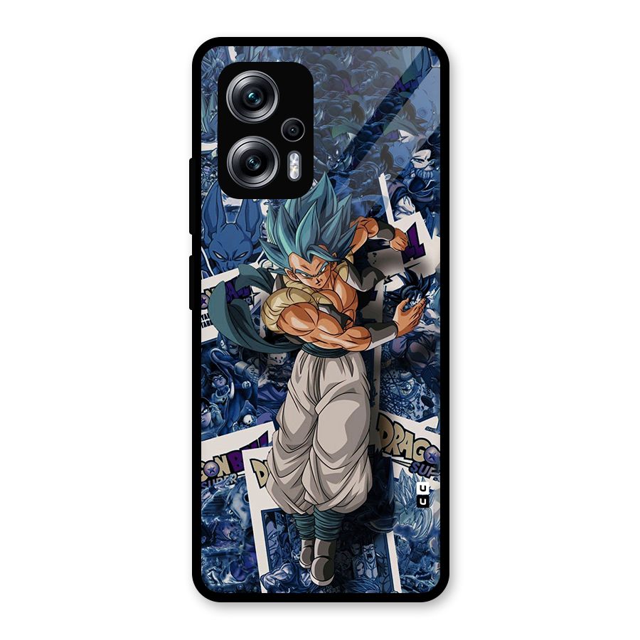Gogeta Stance Glass Back Case for Redmi K50i