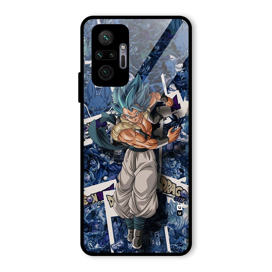 Gogeta Stance Glass Back Case for Redmi Note 10 Pro Max