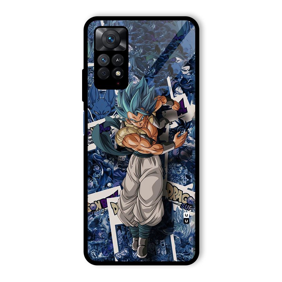 Gogeta Stance Glass Back Case for Redmi Note 11 Pro