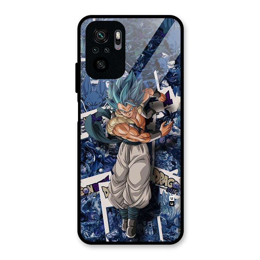 Gogeta Stance Glass Back Case for Redmi Note 11 SE