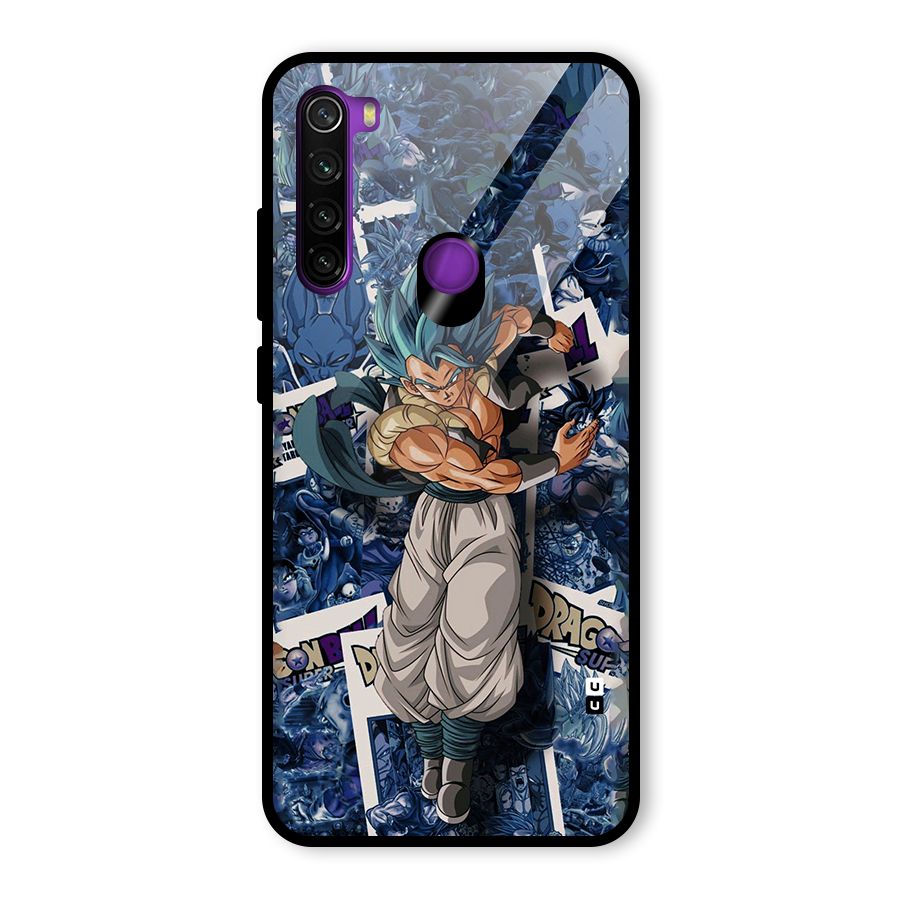 Gogeta Stance Glass Back Case for Redmi Note 8