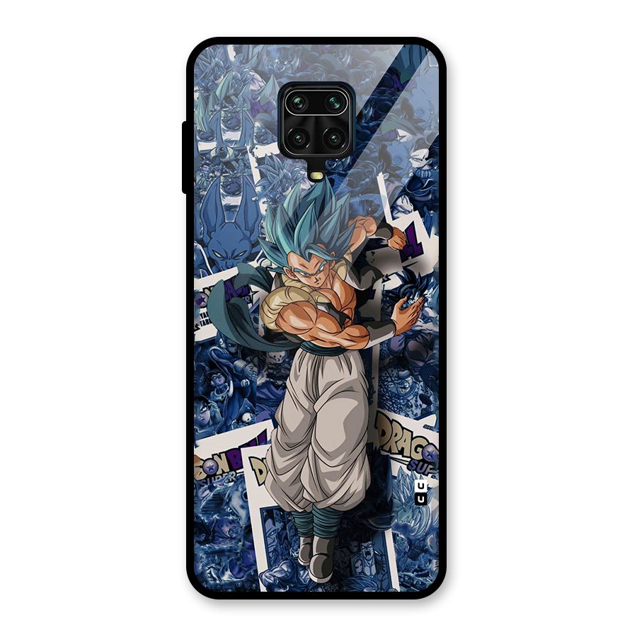 Gogeta Stance Glass Back Case for Redmi Note 9 Pro