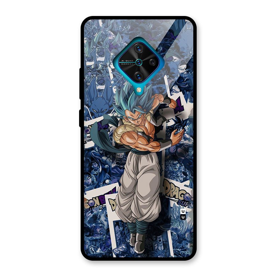 Gogeta Stance Glass Back Case for Vivo S1 Pro