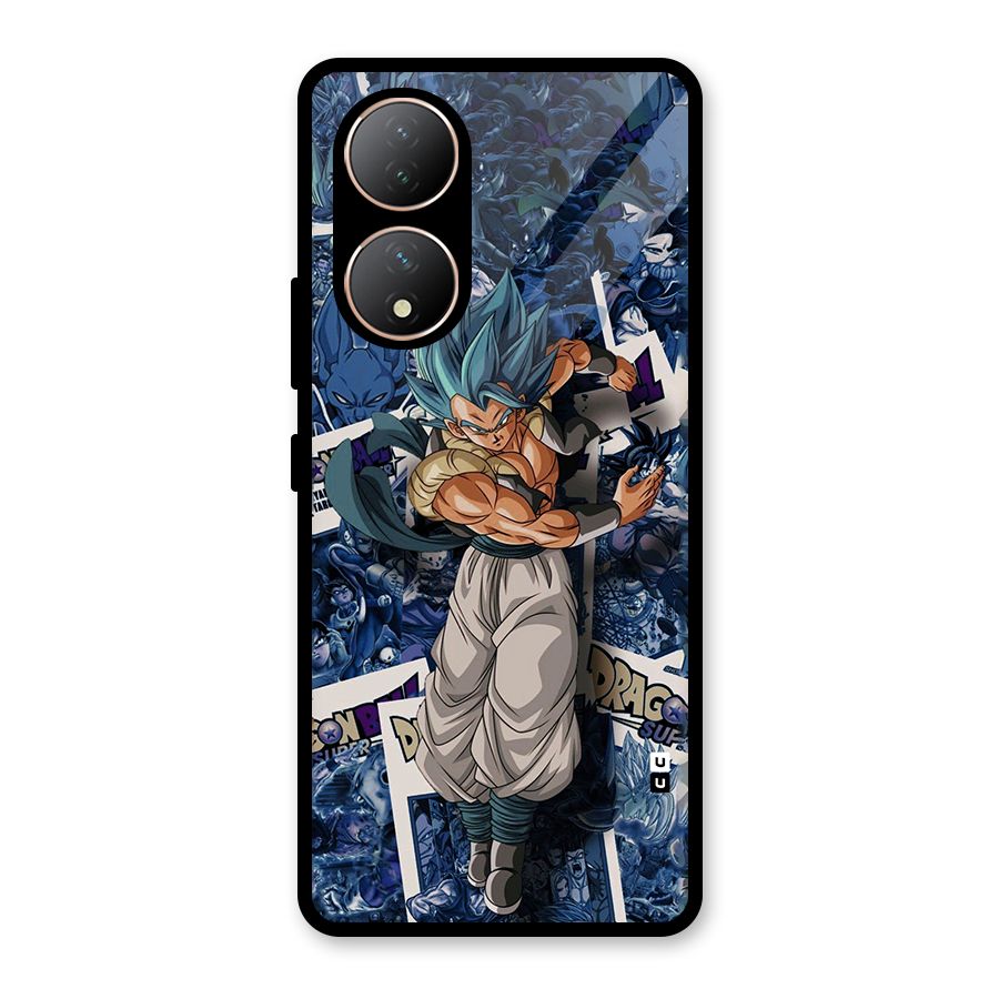 Gogeta Stance Glass Back Case for Vivo T2