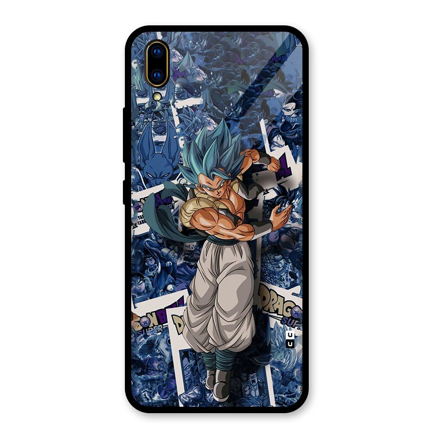 Gogeta Stance Glass Back Case for Vivo V11 Pro