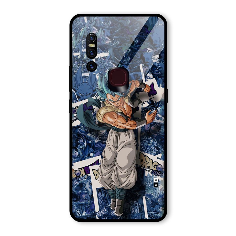 Gogeta Stance Glass Back Case for Vivo V15