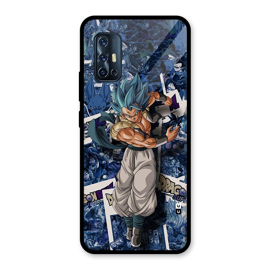 Gogeta Stance Glass Back Case for Vivo V17