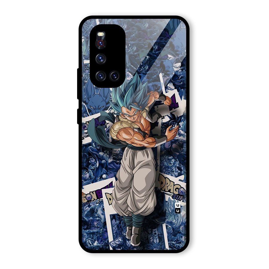 Gogeta Stance Glass Back Case for Vivo V19