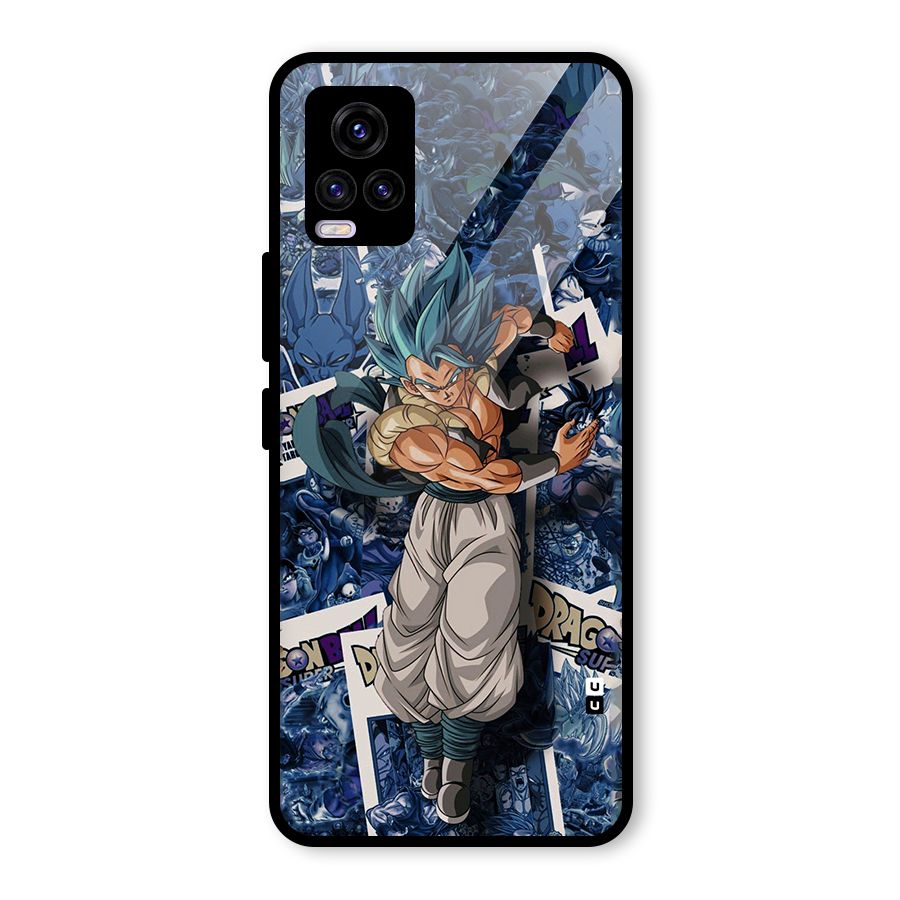 Gogeta Stance Glass Back Case for Vivo V20
