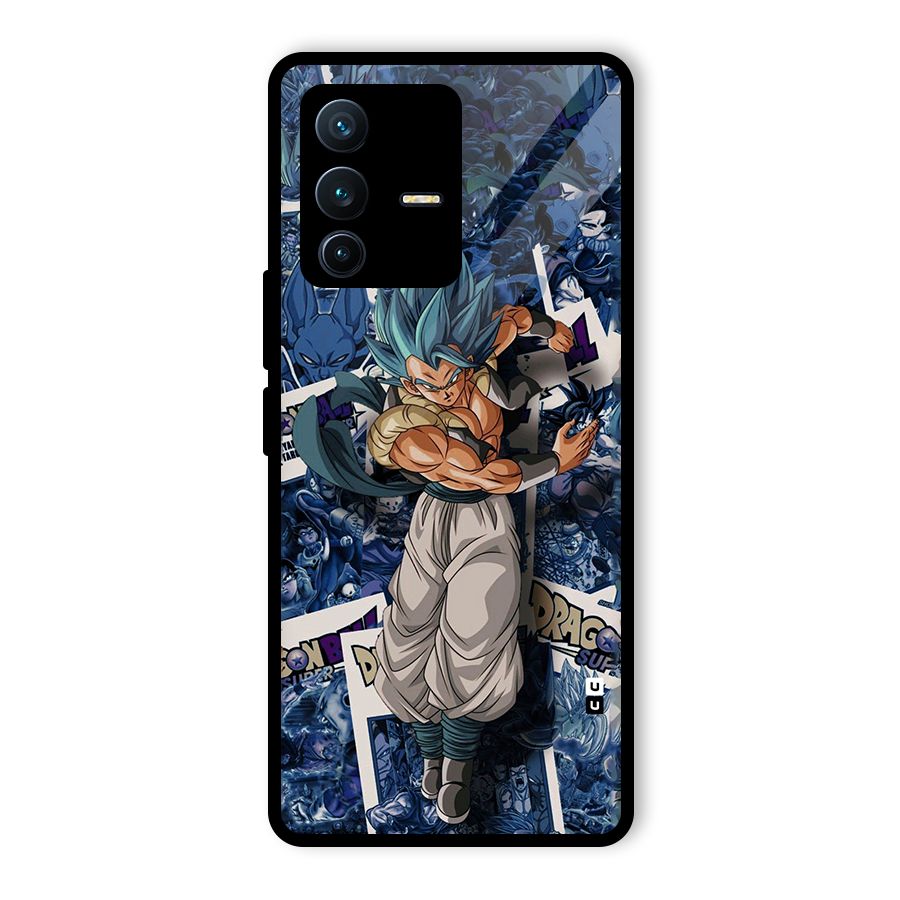 Gogeta Stance Glass Back Case for Vivo V23 Pro