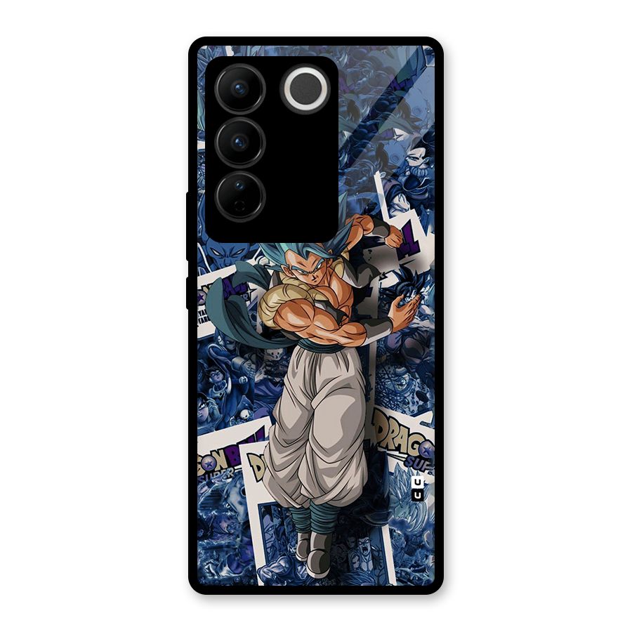 Gogeta Stance Glass Back Case for Vivo V27