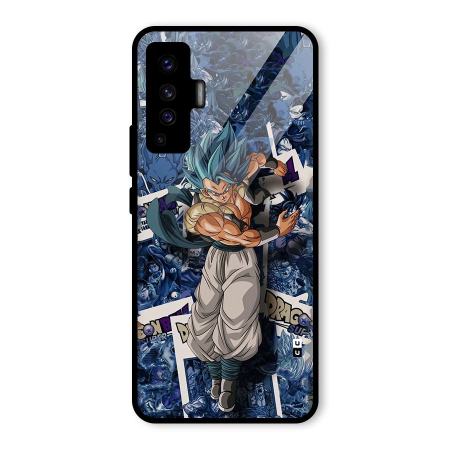 Gogeta Stance Glass Back Case for Vivo X50
