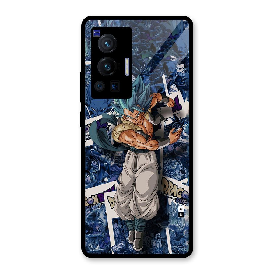 Gogeta Stance Glass Back Case for Vivo X70 Pro