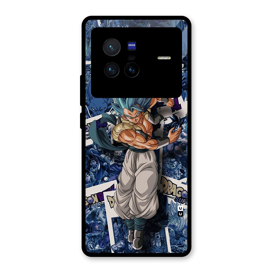 Gogeta Stance Glass Back Case for Vivo X80